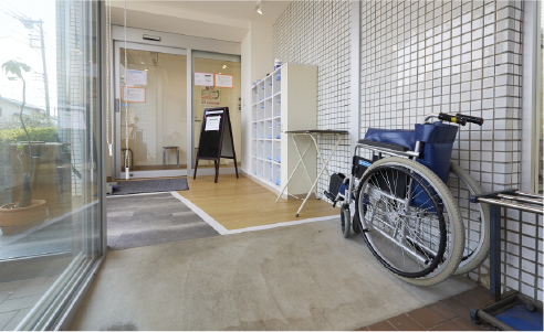 院内完全バリアフリー